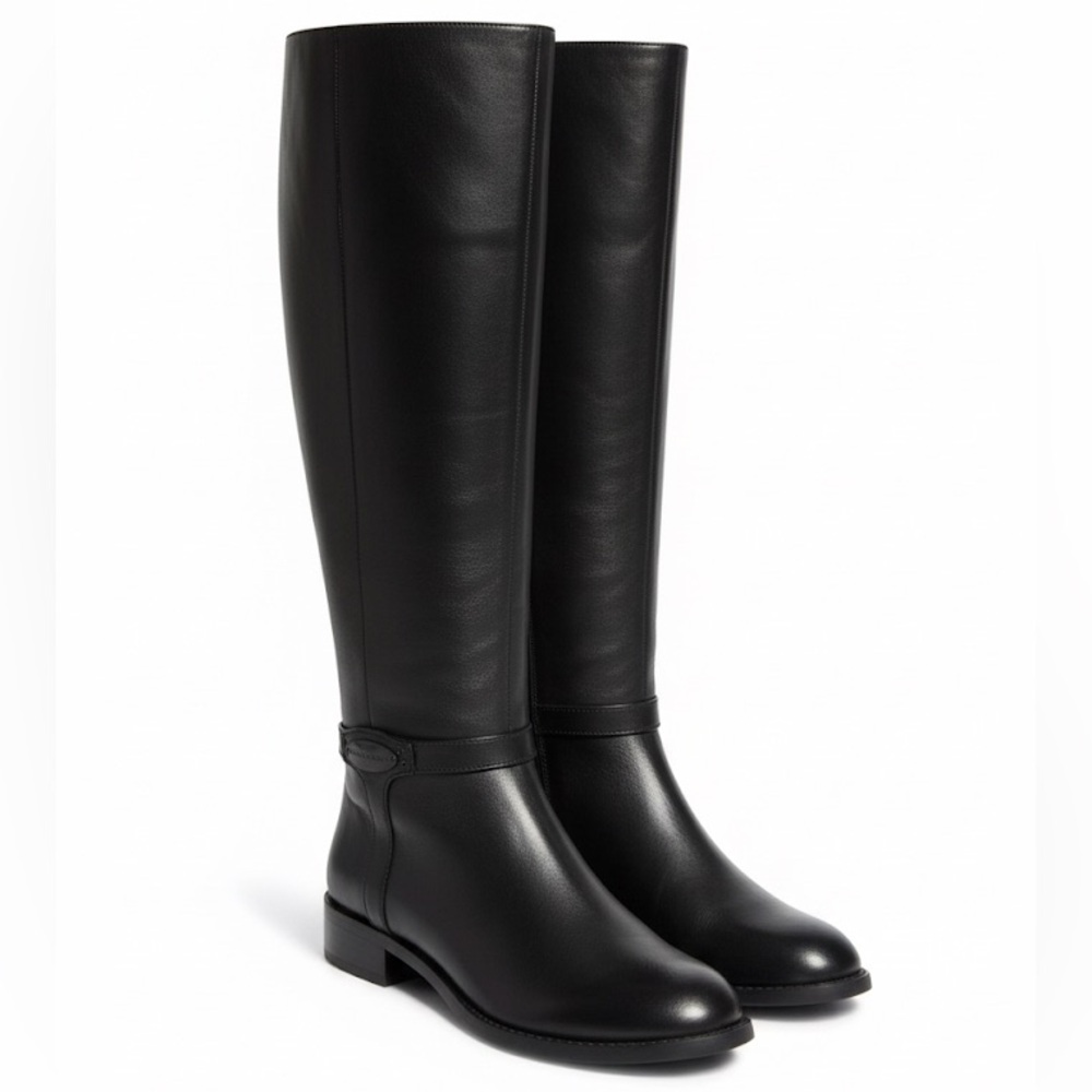 101# NWOT!!! Michael Kors Leather Tall Boots – New Without Box! - Picture 6 of 14